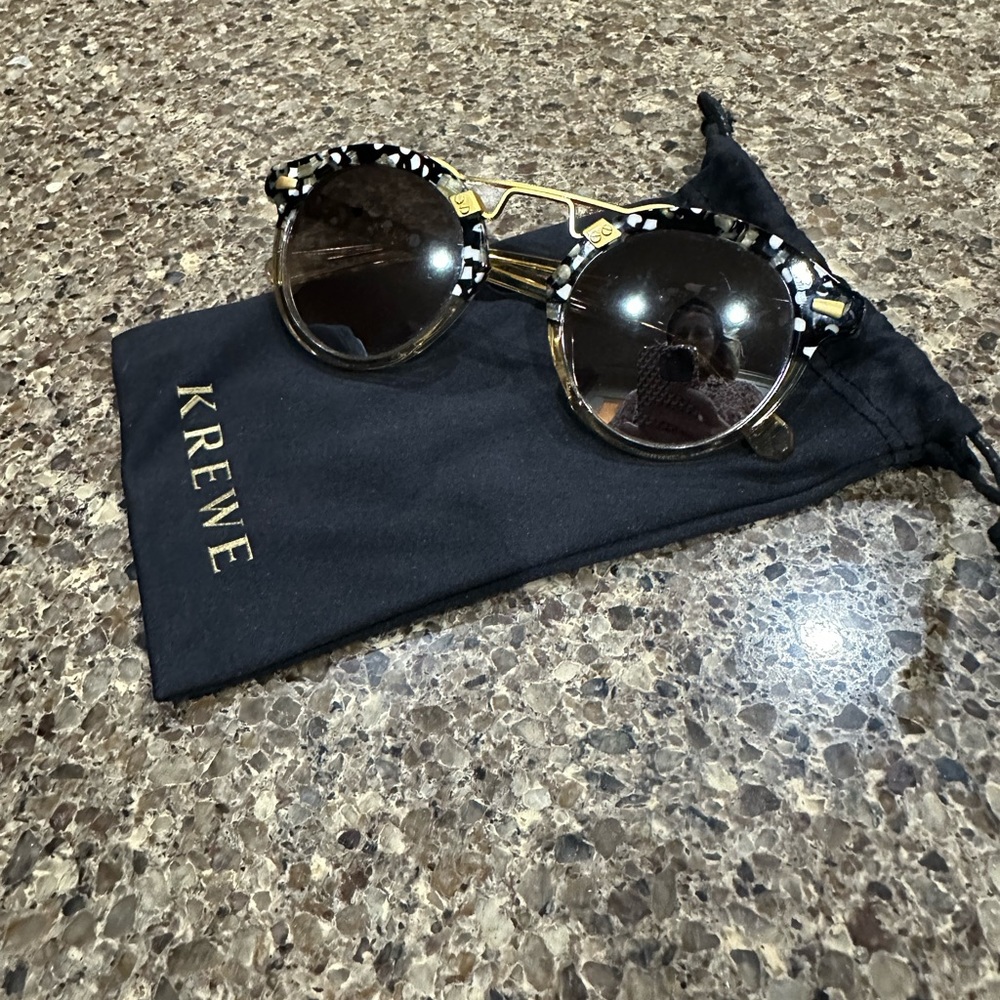 Krewe STL II PLUME TO CHAMPAGNE 24K MIRRORED